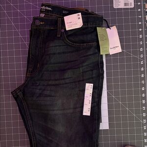 Goodfellow & Co Men's Dark Gray Slim Straight Jeans